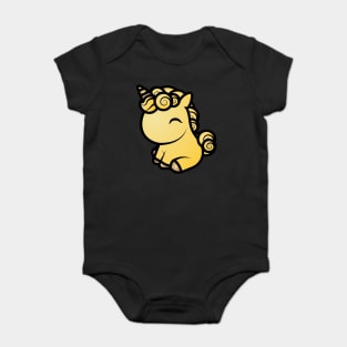 Goldie, The Tooniefied Unicorn Baby Bodysuit